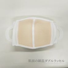 画像をギャラリービューアに読み込む, MSK-10 クレンゼマスクB<ベーシック>【2Wayストレッチ素材+クレンゼ素材+綿混Wラッセル】S/M/※Lサイズ売り切れ