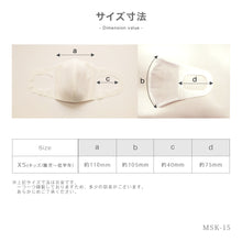 画像をギャラリービューアに読み込む, MSK-15 クレンゼマスクMR<通気性>【メッシュ+クレンゼ+ダブルラッセル】キッズ(園児~低学年)